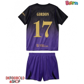 Barcelona Anthony Gordon #17 Udebanesæt Børn 2026-27 Kort ærmer (+ korte bukser)